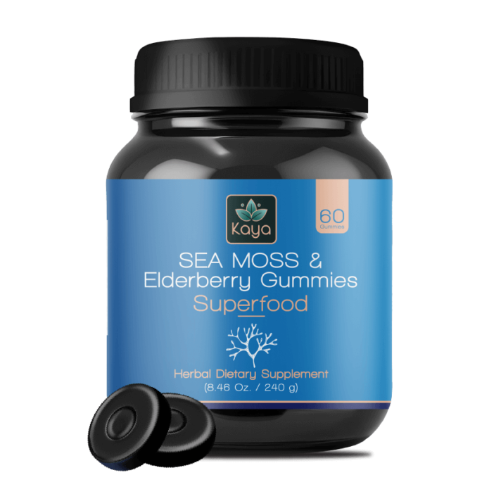 Sea Moss & Elderberry Gummies